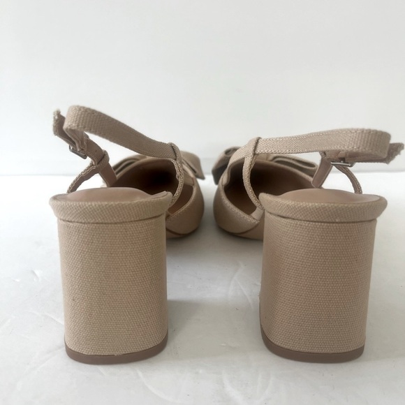 Journee Collection Tailynn Pump Slingback Block Heel Shoes Size 11 WD Wide NIB - Picture 8 of 12